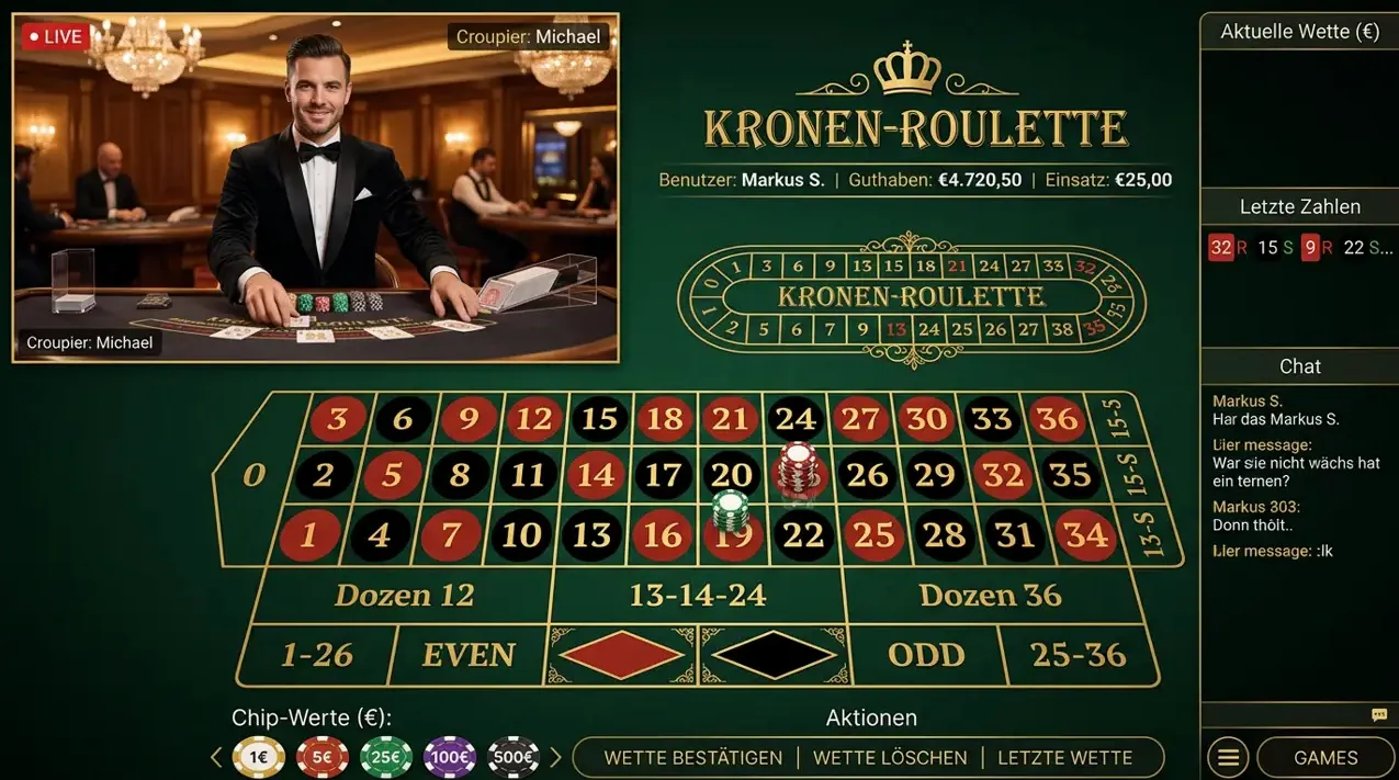 Live Casino im Unique