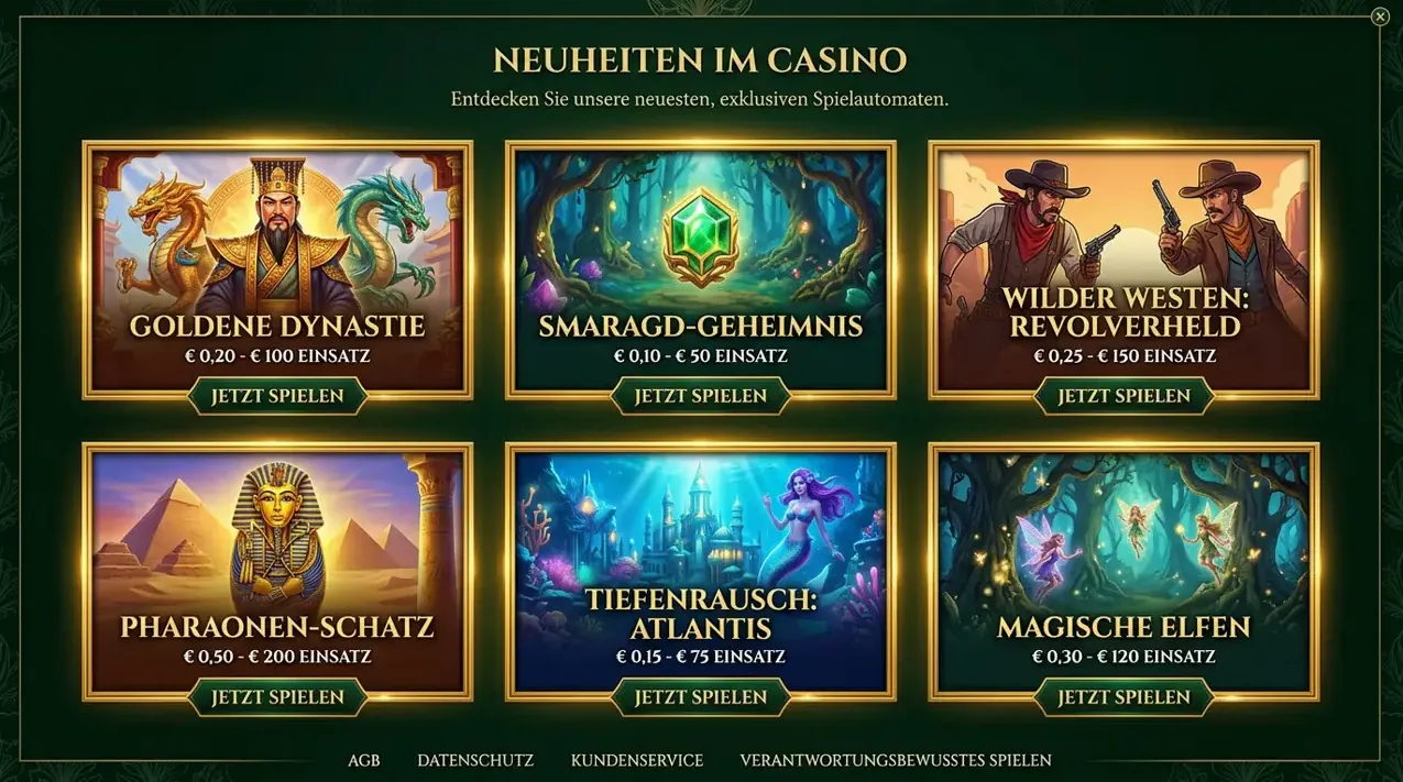 Crash & Spezialspiele im Unique